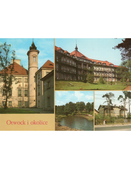 Pocztówka Otwock miasto