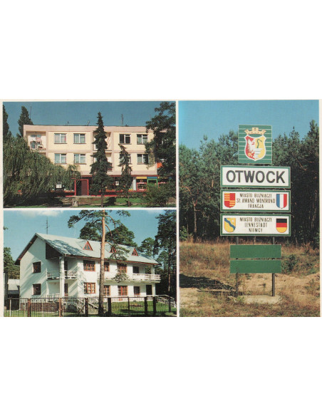 Pocztówka Otwock miasto