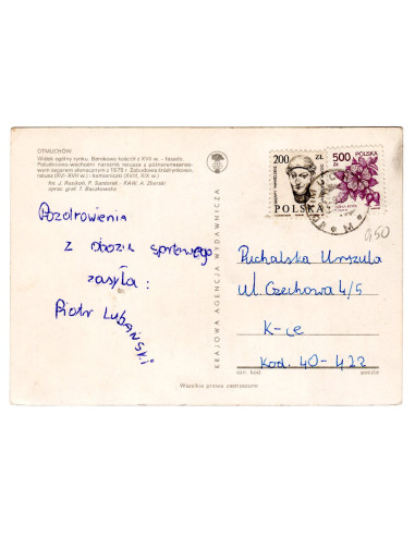 Pocztówka Otmuchów miasto