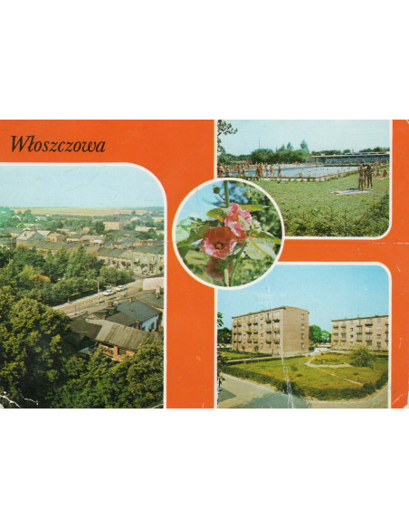 Pocztówka Włoszczowa miasto