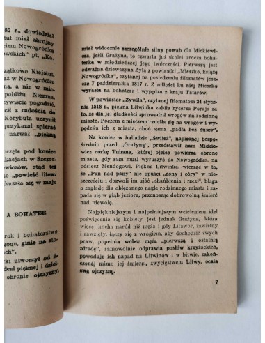 Mickiewicz - Grażyna