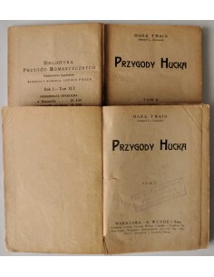 Twain - Przygody Hucka 2 tomy