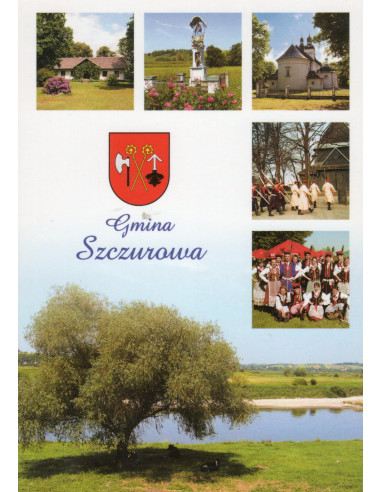 Pocztówka Gmina Szczurowa