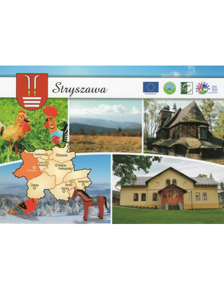 Pocztówka Gmina Stryszawa