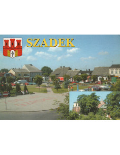 Pocztówka Szadek miasto
