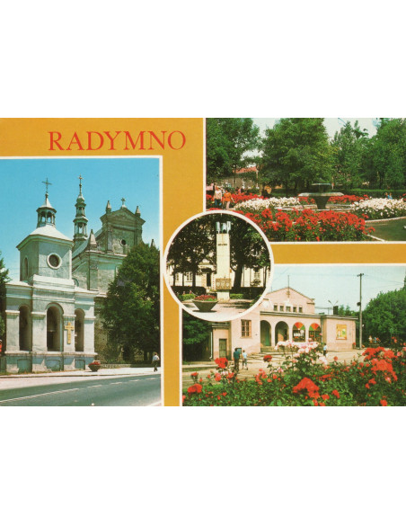 Pocztówka Radymno miasto