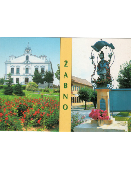 Pocztówka Żabno miasto