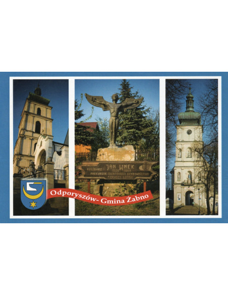 Pocztówka Żabno miasto