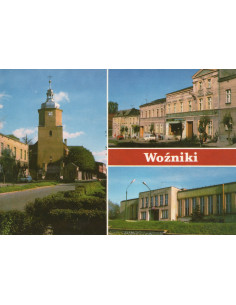 Pocztówka Woźniki miasto