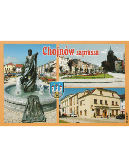 Pocztówka Chojnów miasto