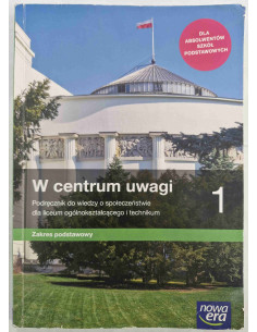Podręcznik do wiedzy o społeczeństwie W centrum uwagi 1