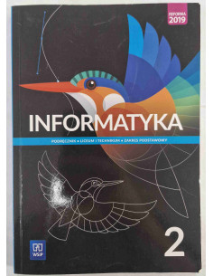Podręcznik Informatyka Zakres podstawowy 2