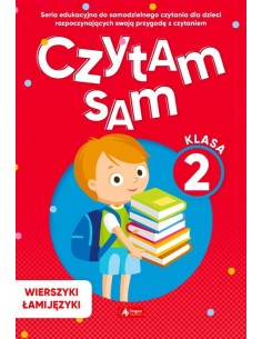 Czytam sam Klasa 2 Zeszyt 1 Wierszyki Łamijęzyki