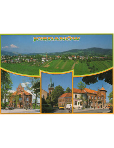Pocztówka Jordanów miasto