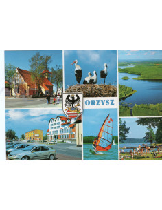 Pocztówka Orzysz miasto