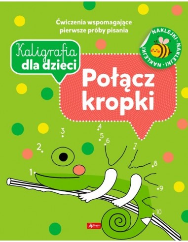 Kaligrafia dla dzieci Połącz kropki