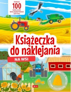 Na wsi Książeczka do naklejania