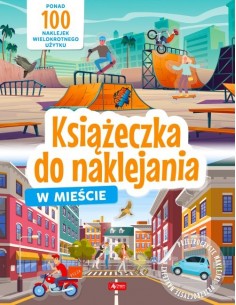 W mieście Książeczka do naklejania