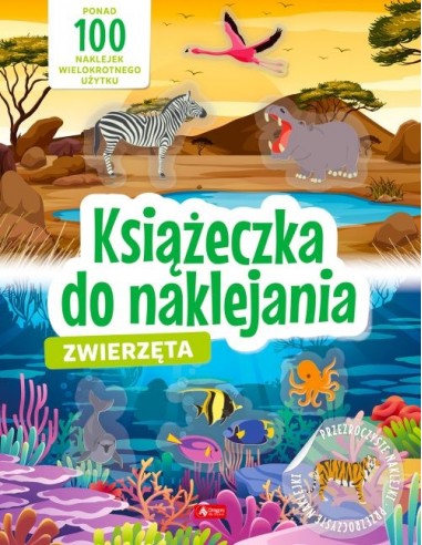 Zwierzęta Książeczka do naklejania