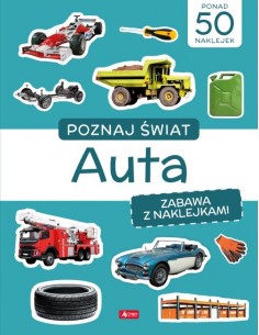 Poznaj świat Zabawa z naklejkami Auta