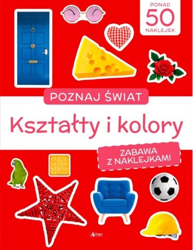 Poznaj świat Zabawa z naklejkami Kształty i kolo