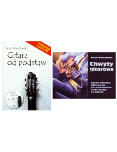 Zestaw Gitara od podstaw + Chwyty gitarowe