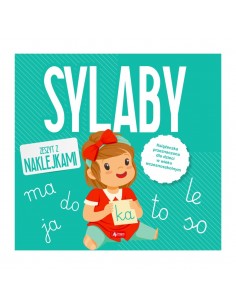 Sylaby Zeszyt z naklejkami