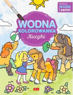 Kucyki Wodna kolorowanka