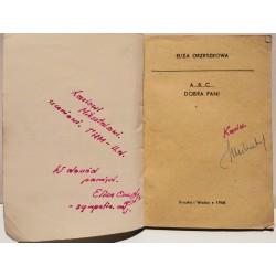 Orzeszkowa - A B C , Dobra Pani 2