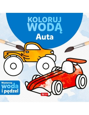 Koloruj wodą Auta