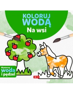 Koloruj wodą Na wsi