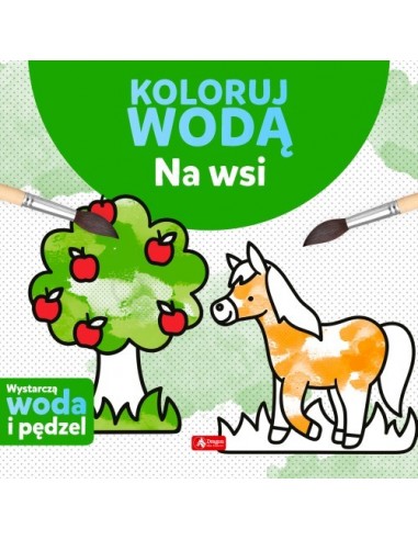 Koloruj wodą Na wsi