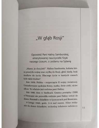 Bliscy świadkowie historii Historie nam bliskie