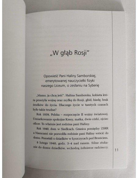 Bliscy świadkowie historii Historie nam bliskie
