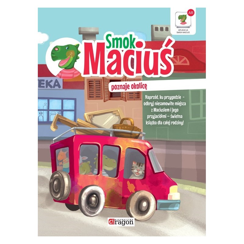 Smok Maciuś poznaje okolicę