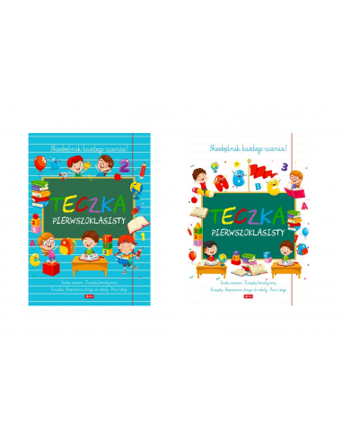 Zestaw Teczka pierwszoklasisty 1 i 2
