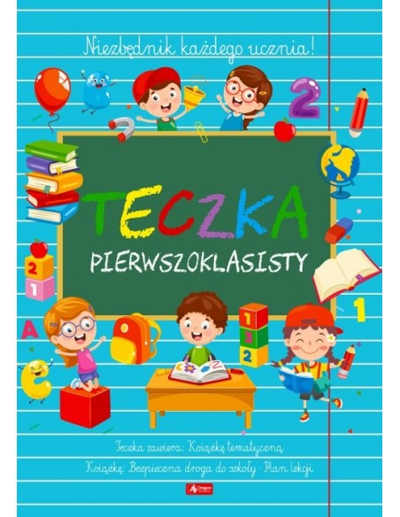 Zestaw Teczka pierwszoklasisty 1 i 2
