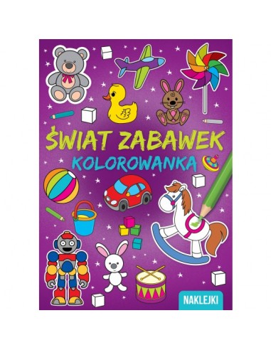 Świat zabawek Kolorowanka A4
