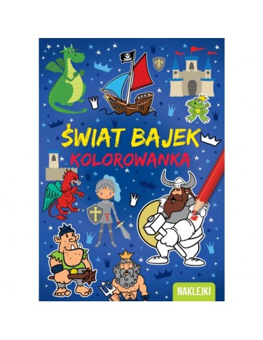 Świat bajek Kolorowanka A4