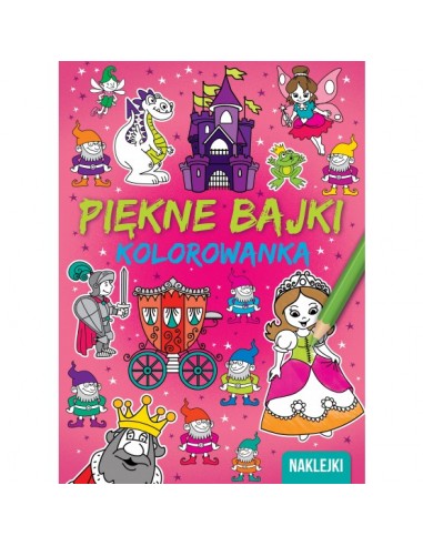 Piękne bajki Kolorowanka A4