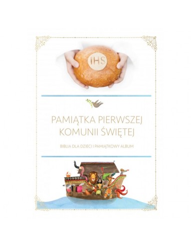 Pakiet komunijny Biblia Pamiątka Komunii Świętej