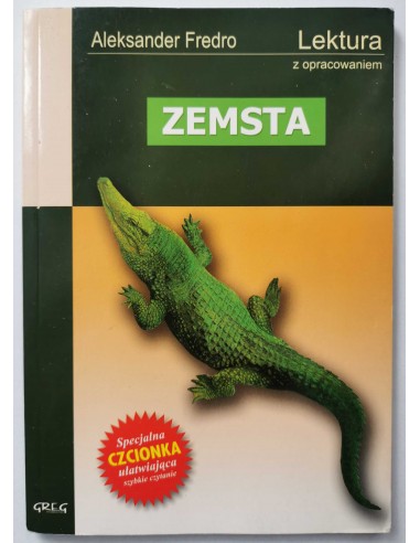 Fredro - Zemsta Lektura z opracowaniem