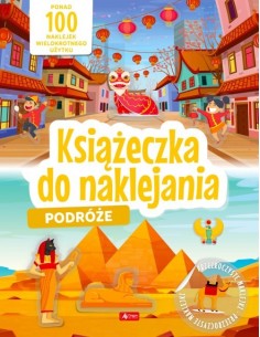 Podróże Książeczka do naklejania