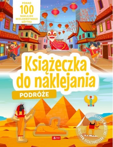 Podróże Książeczka do naklejania