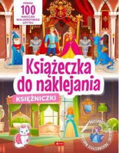 Księżniczki Książeczka do naklejania