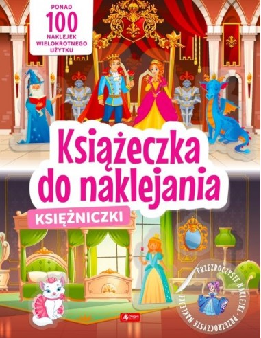 Księżniczki Książeczka do naklejania