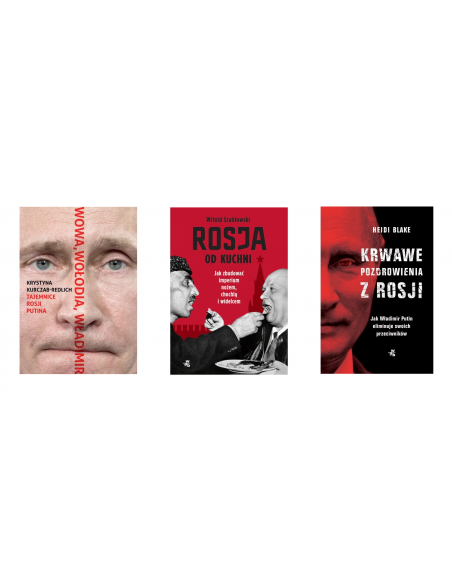 Superpakiet Rosja Putin 3 książki