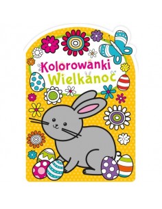 Kolorowanki z wykrojnikiem Wielkanoc