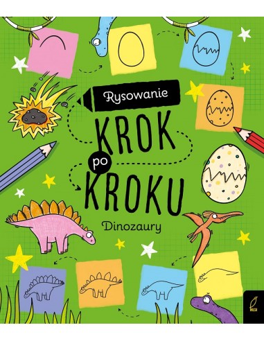 Rysowanie krok po kroku Dinozaury