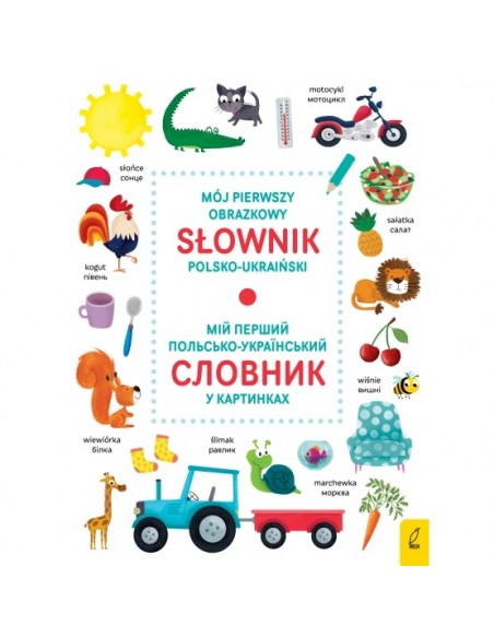 Zestaw Mój pierwszy obrazkowy słownik polsko-ukraiński